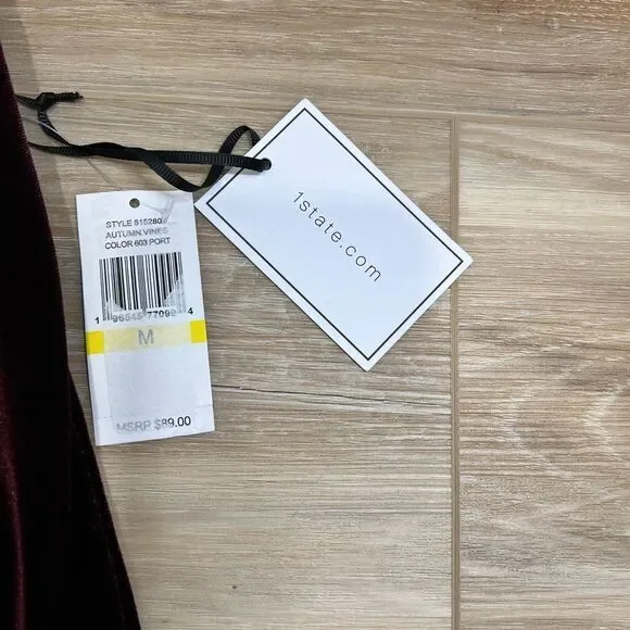 1. STATE Autumn Vines Mini Shirt - Picture 6 of 10